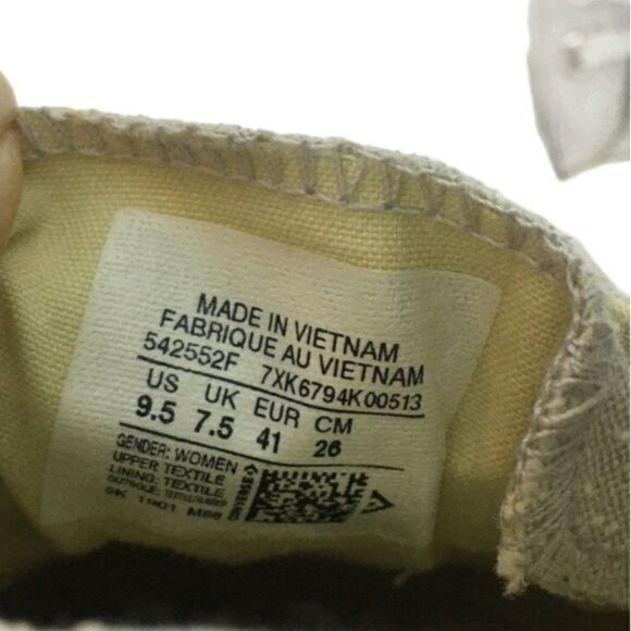 Converse All Star Women Grey Size 9.5 - Picture 3 of 6